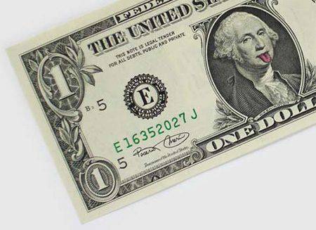 Banknoty 1$ 2