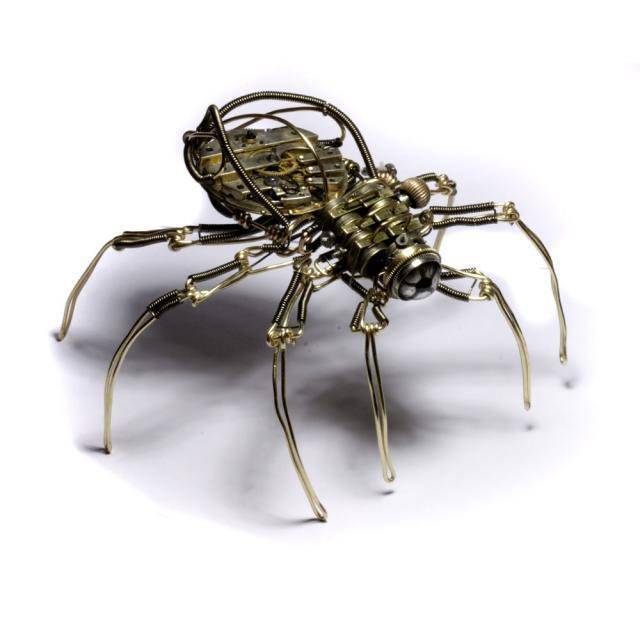 Steampunkowe rzeźby 1