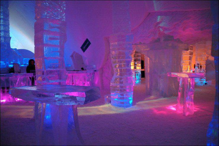 Lodowy hotel de Glace 1