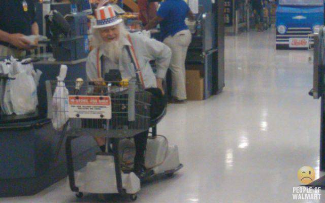 Najdziwniejsi klienci z WalMart #7 10