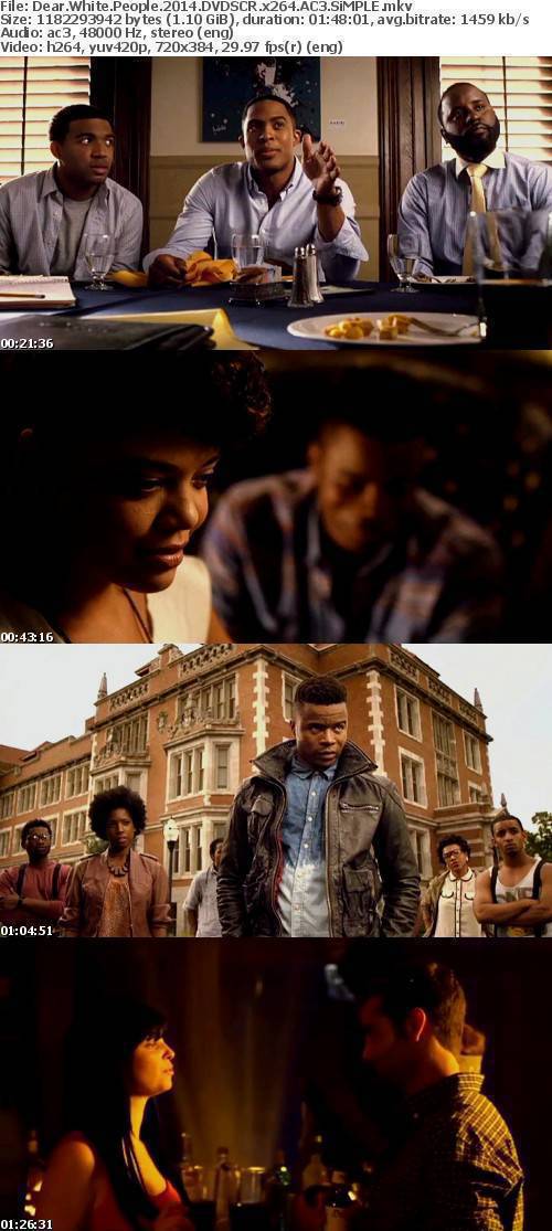 Dear White People 2014 DVDSCR x264 AC3 SiMPLE Dear White People 2014 DVDSCR x264 AC3 SiMPLE
