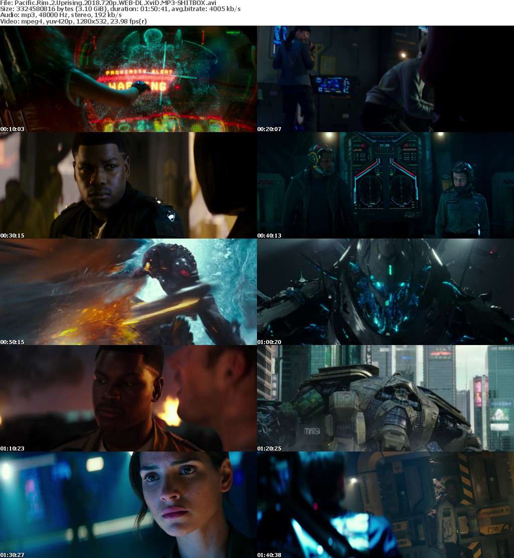 Pacific Rim 2 Uprising 2018 720p WEB-DL XviD MP3-SHITBOX Pacific Rim 2 Uprising 2018 720p WEB-DL XviD MP3-SHITBOX