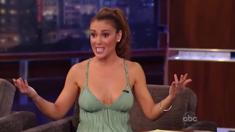 Alyssa Milano on Jimmy kimmel