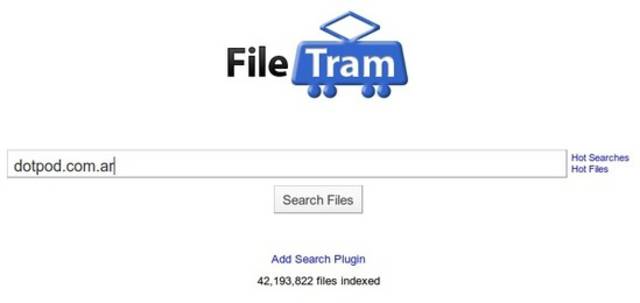 FileTram: Buscador de archivos en Rapidshare, Megaupload FileTram: Buscador de archivos en Rapidshare, Megaupload