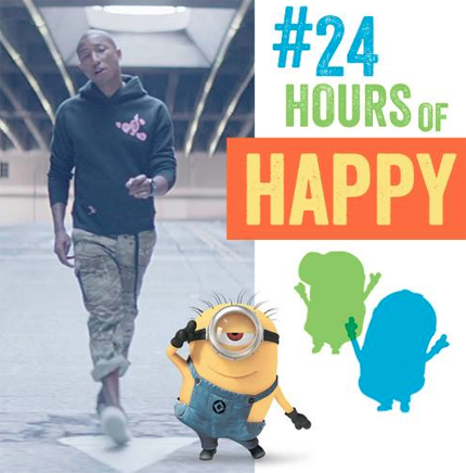 Pharrell Williams’ 24 Hours Of Happy Website Is The FWA Site Of The Year 2013 Winner