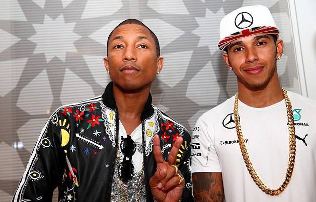 Lewis Hamilton Takes Inspiration From Pharrell