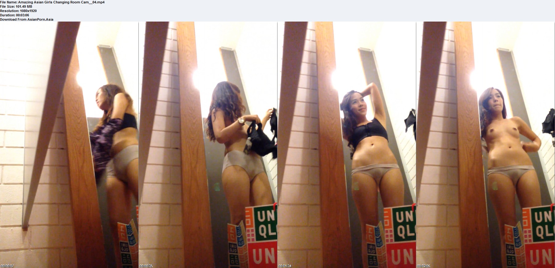 Amazing Asian Girls Changing Room Cam