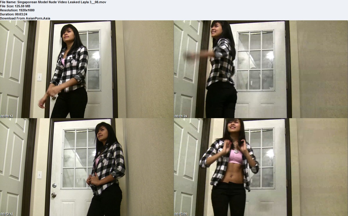Singaporean Model Nude Video Leaked Layla 3