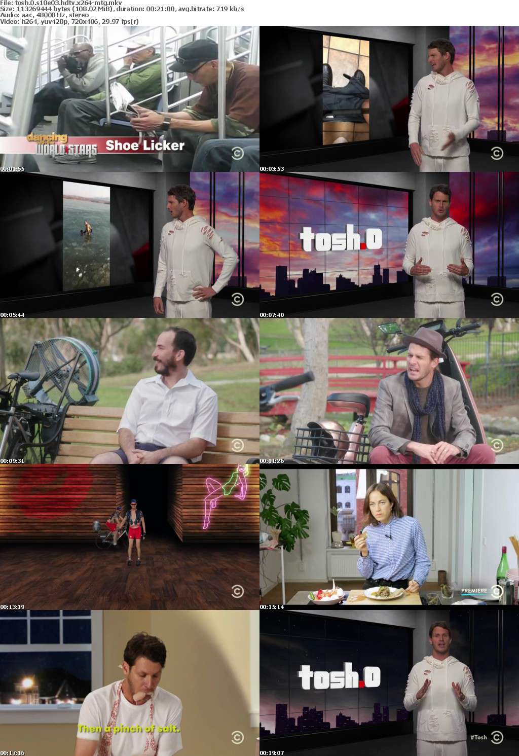 Tosh 0 S10E03 HDTV x264-MiNDTHEGAP Tosh 0 S10E03 HDTV x264-MiNDTHEGAP