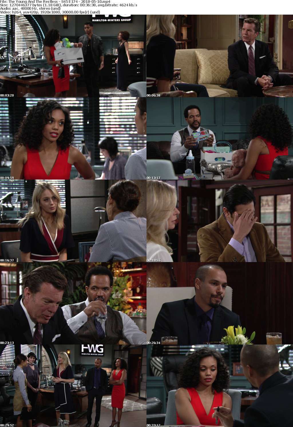 The Young And The Restless - S45 E174 - 2018-05-10 The Young And The Restless - S45 E174 - 2018-05-10