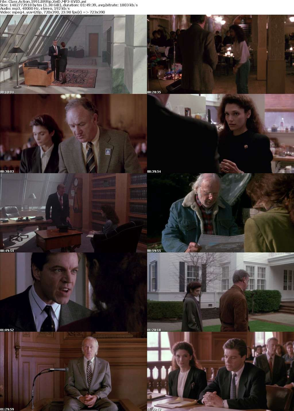 Class Action 1991 BRRip XviD MP3-XVID Class Action 1991 BRRip XviD MP3-XVID