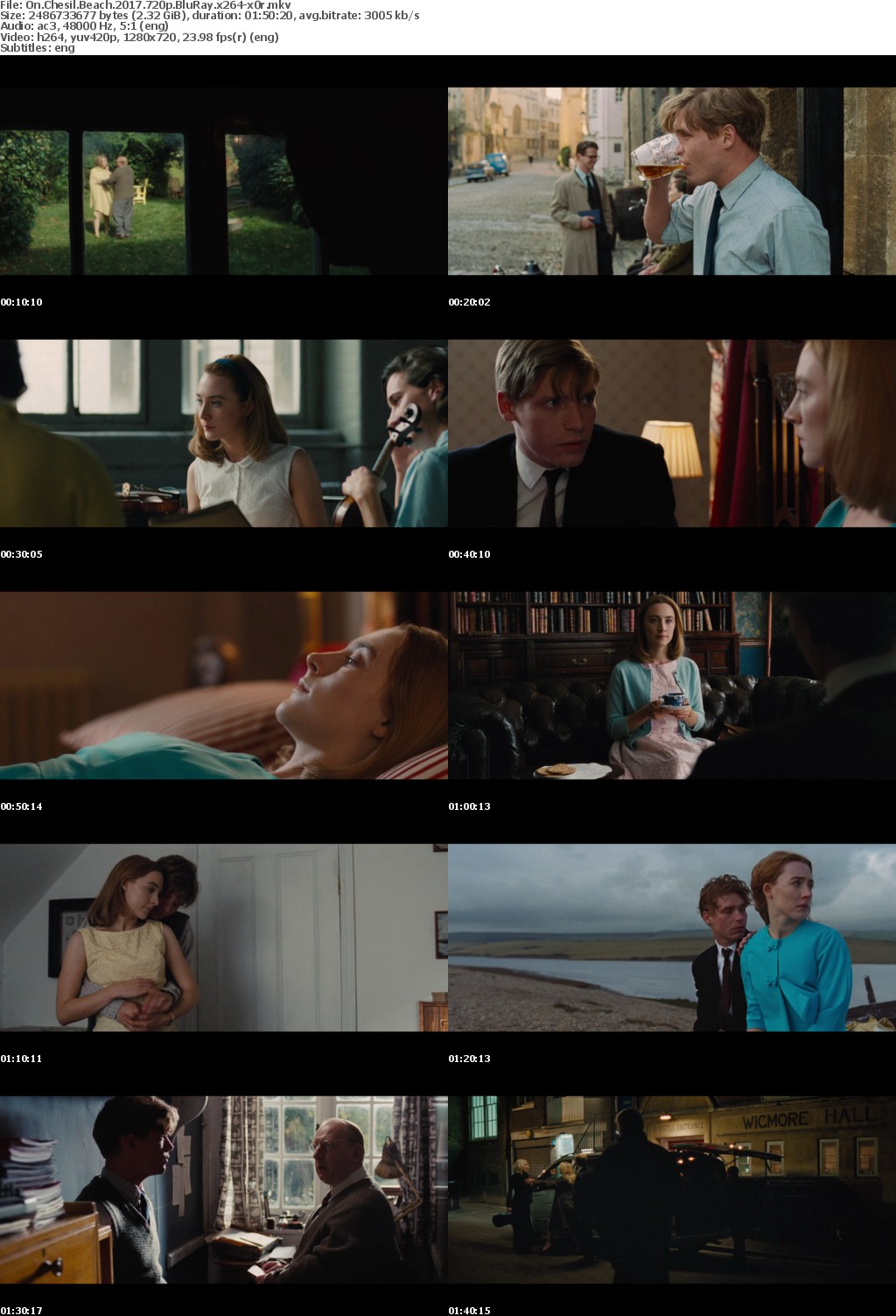 On Chesil Beach (2017) 720p BluRay x264-x0r