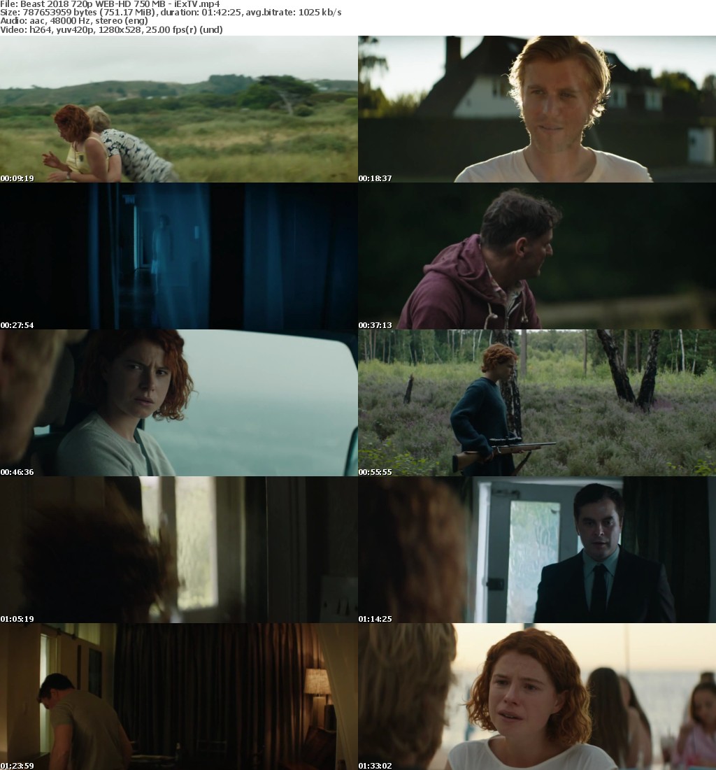 Beast (2018) 720p WEB-HD 750 MB - iExTV