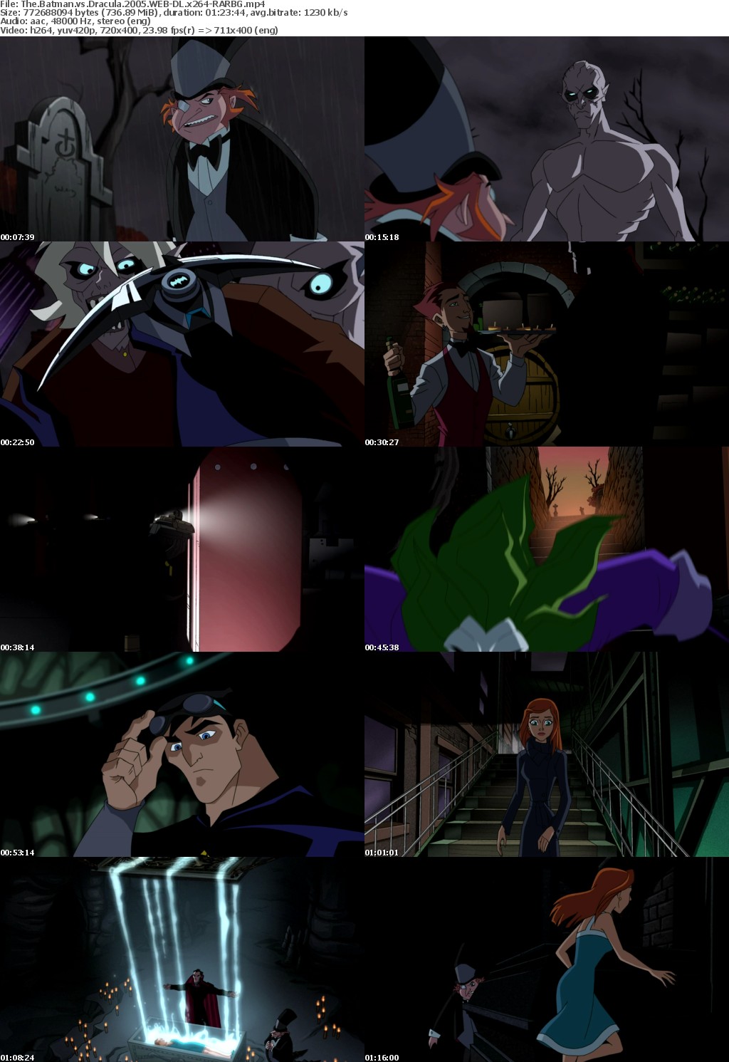 The Batman vs Dracula (2005) WEB-DL x264-RARBG