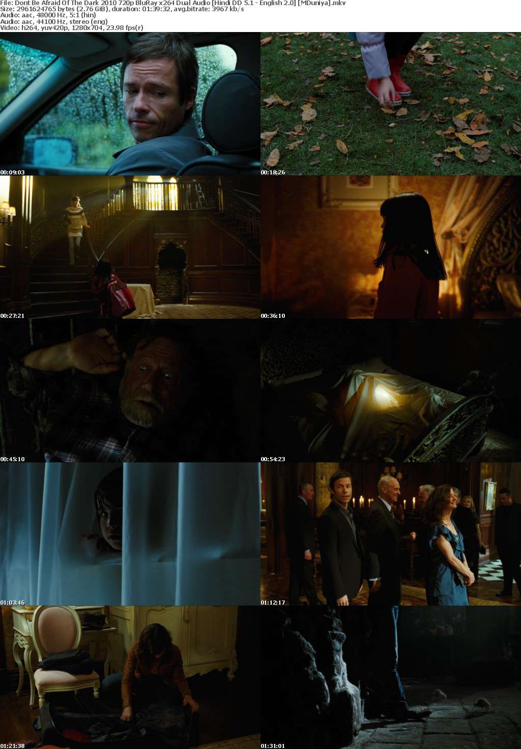 Dont Be Afraid Of The Dark (2010) 720p BluRay x264 Dual Audio Hindi DD 5.1 - English 2.0 MDuniya