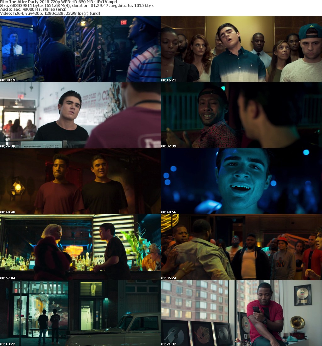 The After Party (2018) 720p WEB-HD 650 MB - iExTV