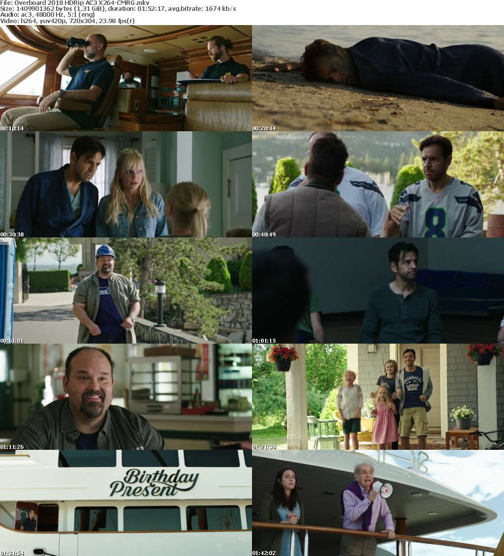 Overboard (2018) HDRip AC3 X264-CMRG