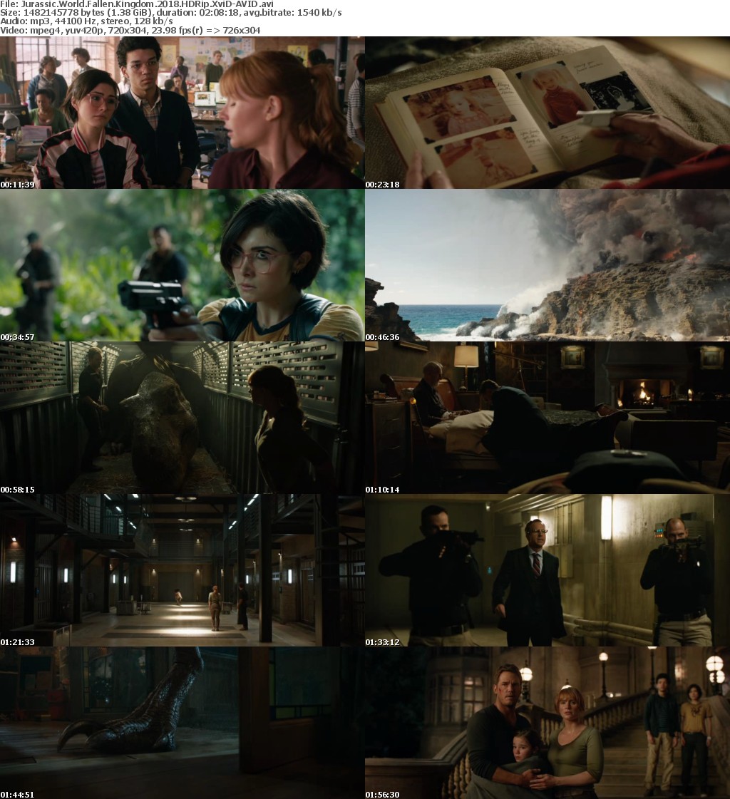 Jurassic World Fallen Kingdom (2018) HDRip XviD-AVID