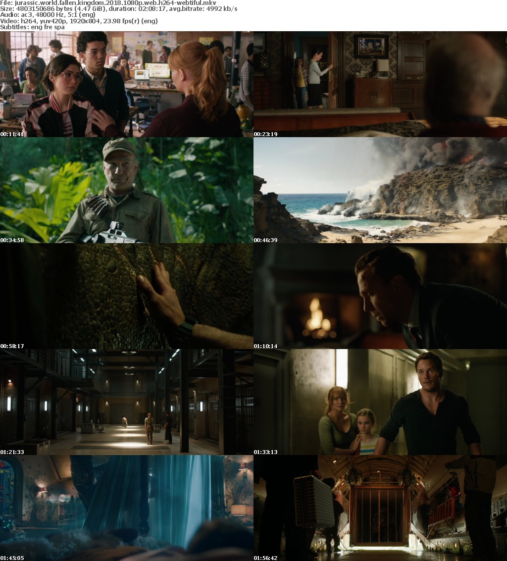 Jurassic World Fallen Kingdom (2018) 1080p WEB h264-WEBTiFUL