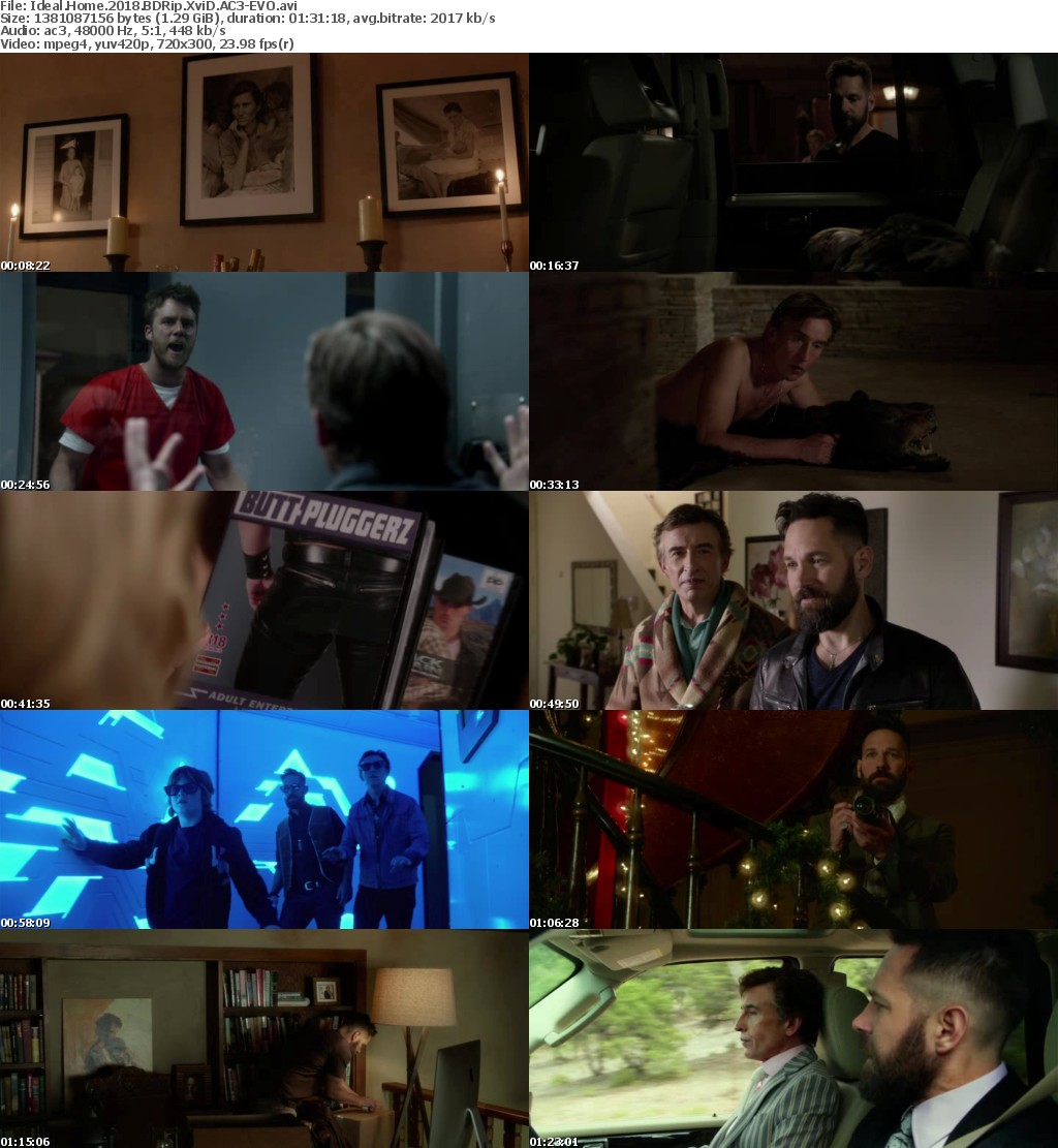 Ideal Home (2018) BDRip XviD AC3-EVO