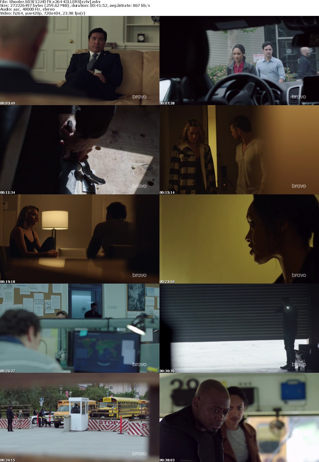 Shooter S03E12 HDTV x264-KILLERS