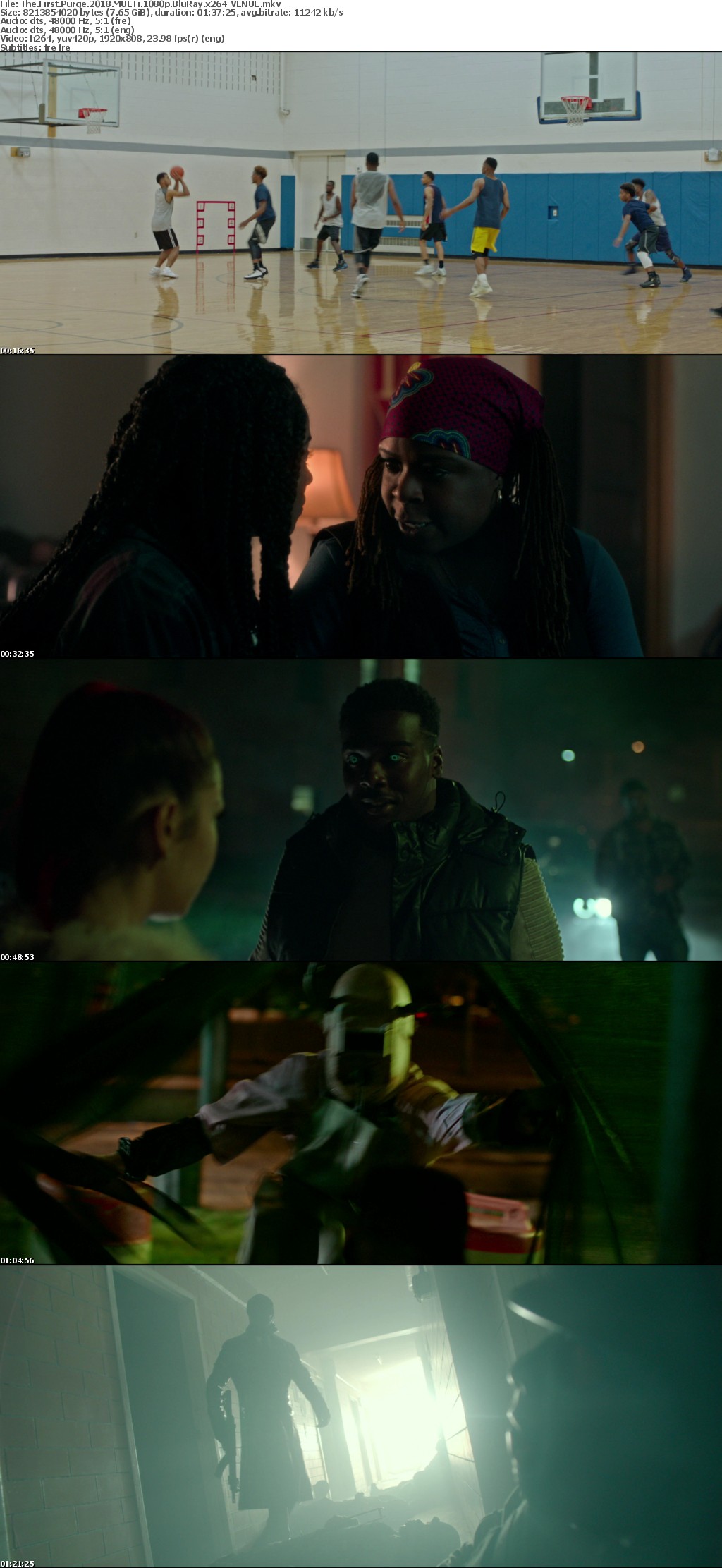 The First Purge 2018 MULTi 1080p BluRay x264-VENUE The First Purge 2018 MULTi 1080p BluRay x264-VENUE