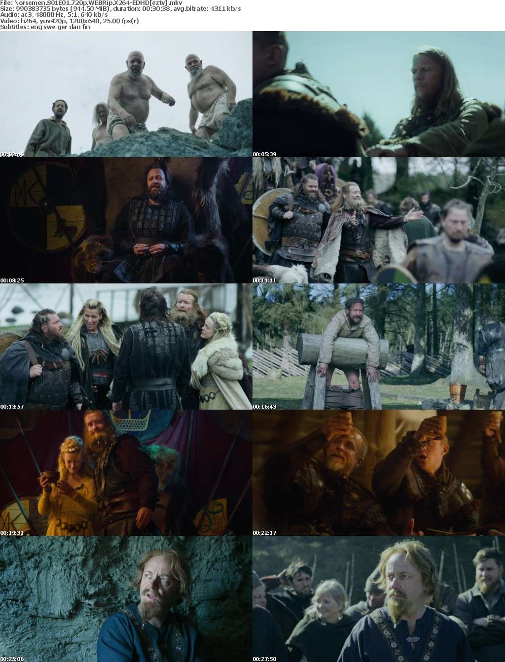 Norsemen S01E01 720p WEBRip X264-EDHD