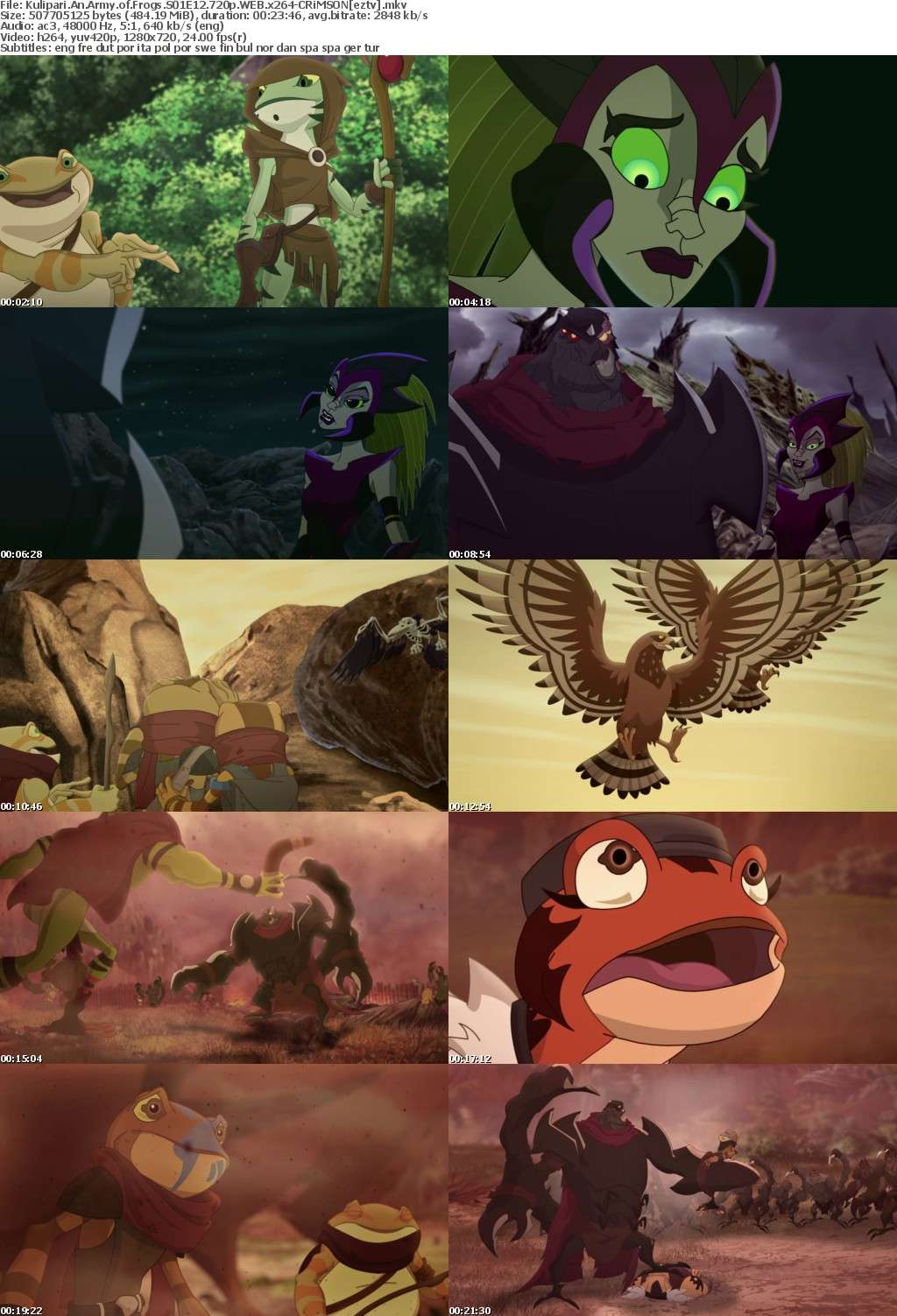 Kulipari An Army of Frogs S01E12 720p WEB x264-CRiMSON