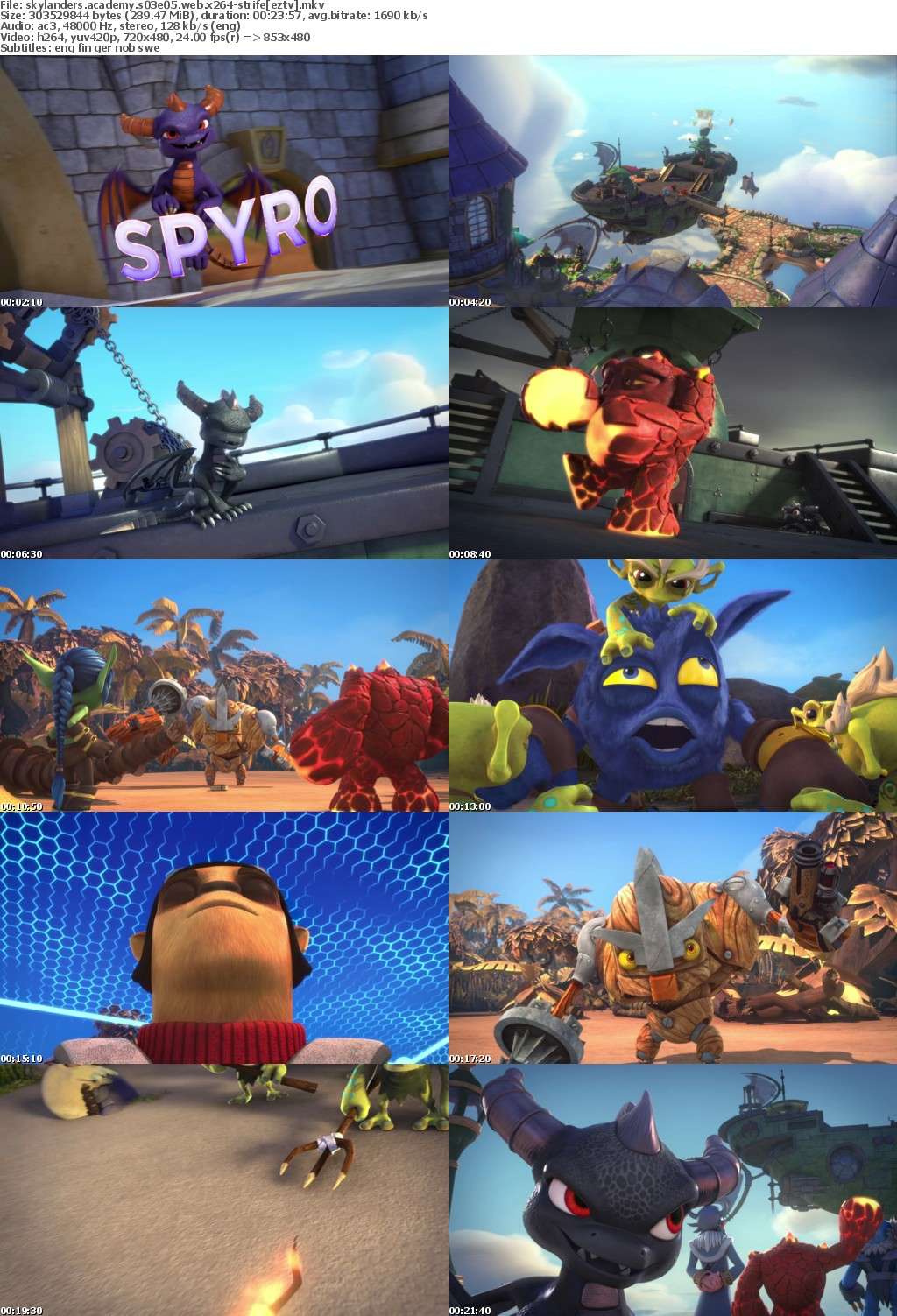 Skylanders Academy S03E05 WEB x264-STRiFE