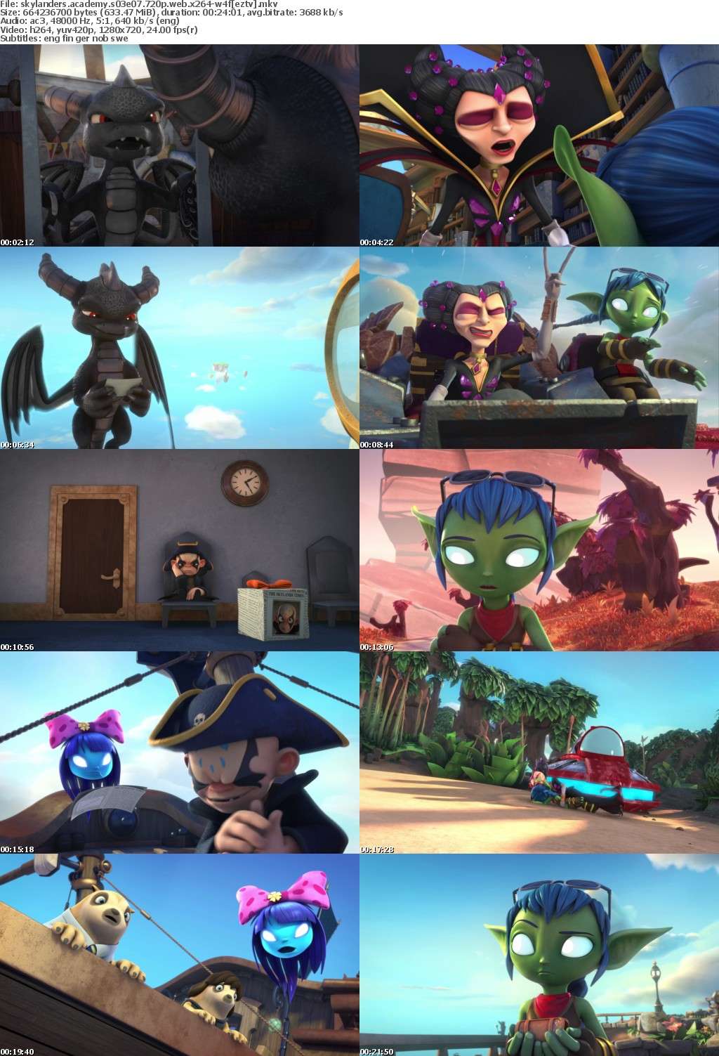 Skylanders Academy S03E07 720p WEB x264-W4F