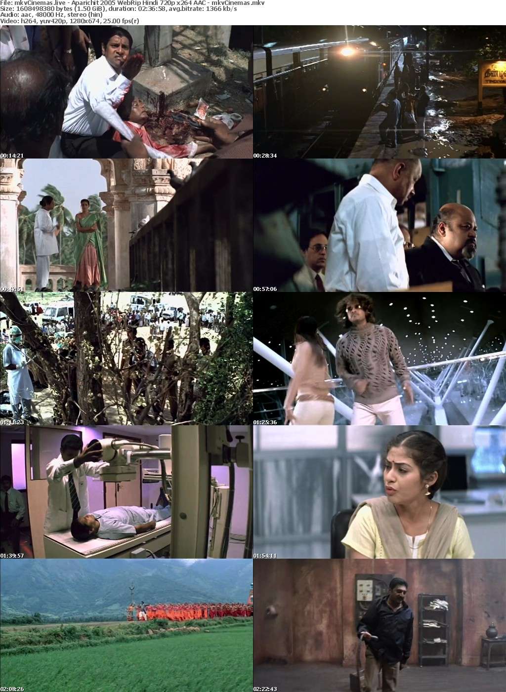 Aparichit 2005 WebRip Hindi 720p x264 AAC - mkvCinemas Aparichit 2005 WebRip Hindi 720p x264 AAC - mkvCinemas