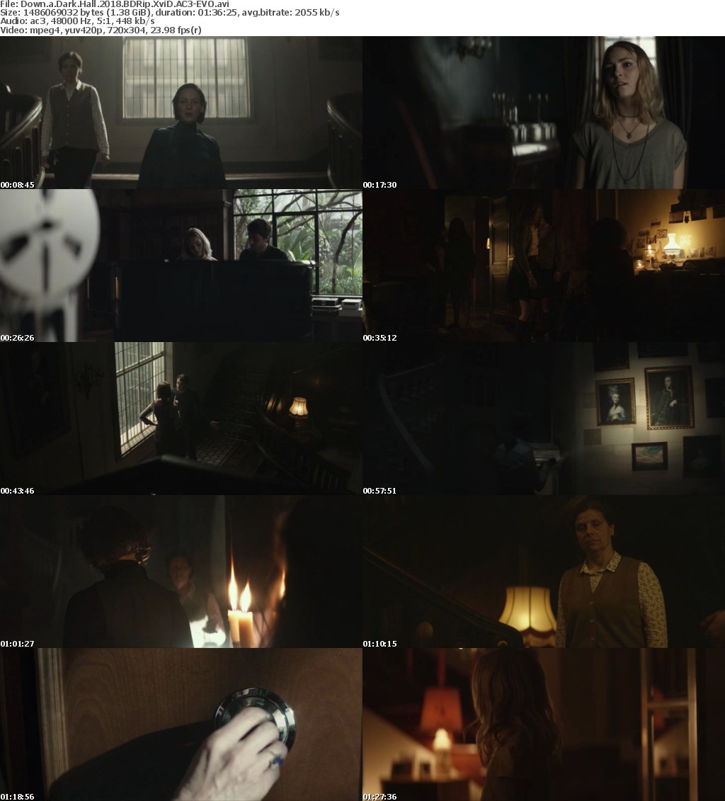 Down a Dark Hall (2018) BDRip XviD AC3-EVO