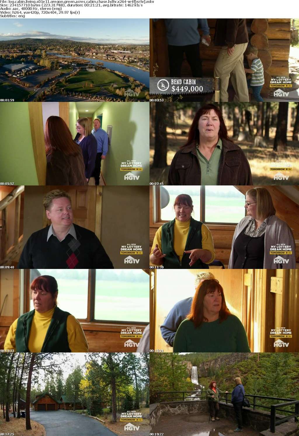 Log Cabin Living S01E11 Oregon Green Acres Cabin Chase HDTV x264-W4F Log Cabin Living S01E11 Oregon Green Acres Cabin Chase HDTV x264-W4F