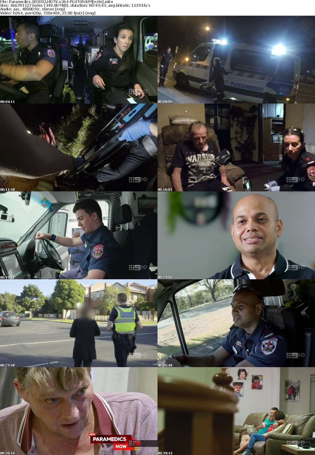 Paramedics S01E02 HDTV x264-PLUTONiUM