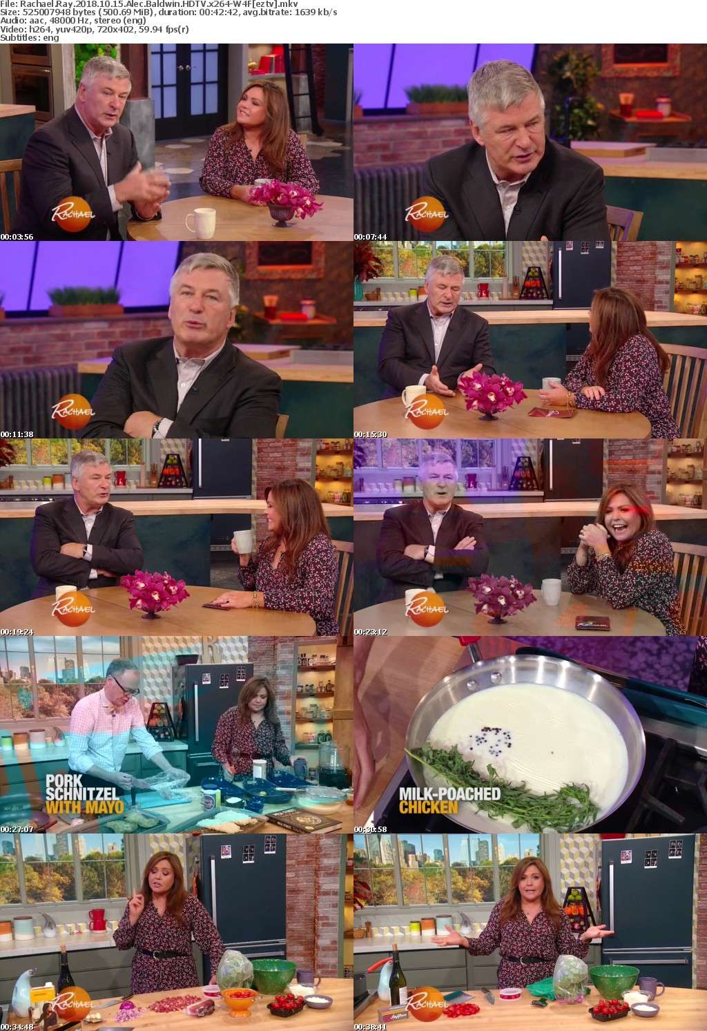 Rachael Ray (2018) 10 15 Alec Baldwin HDTV x264-W4F