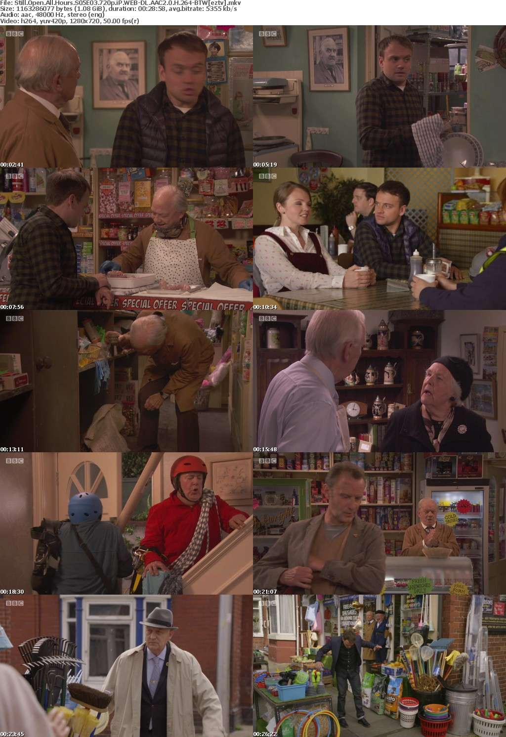 Still Open All Hours S05E03 720p iP WEB-DL AAC2.0 H264-BTW