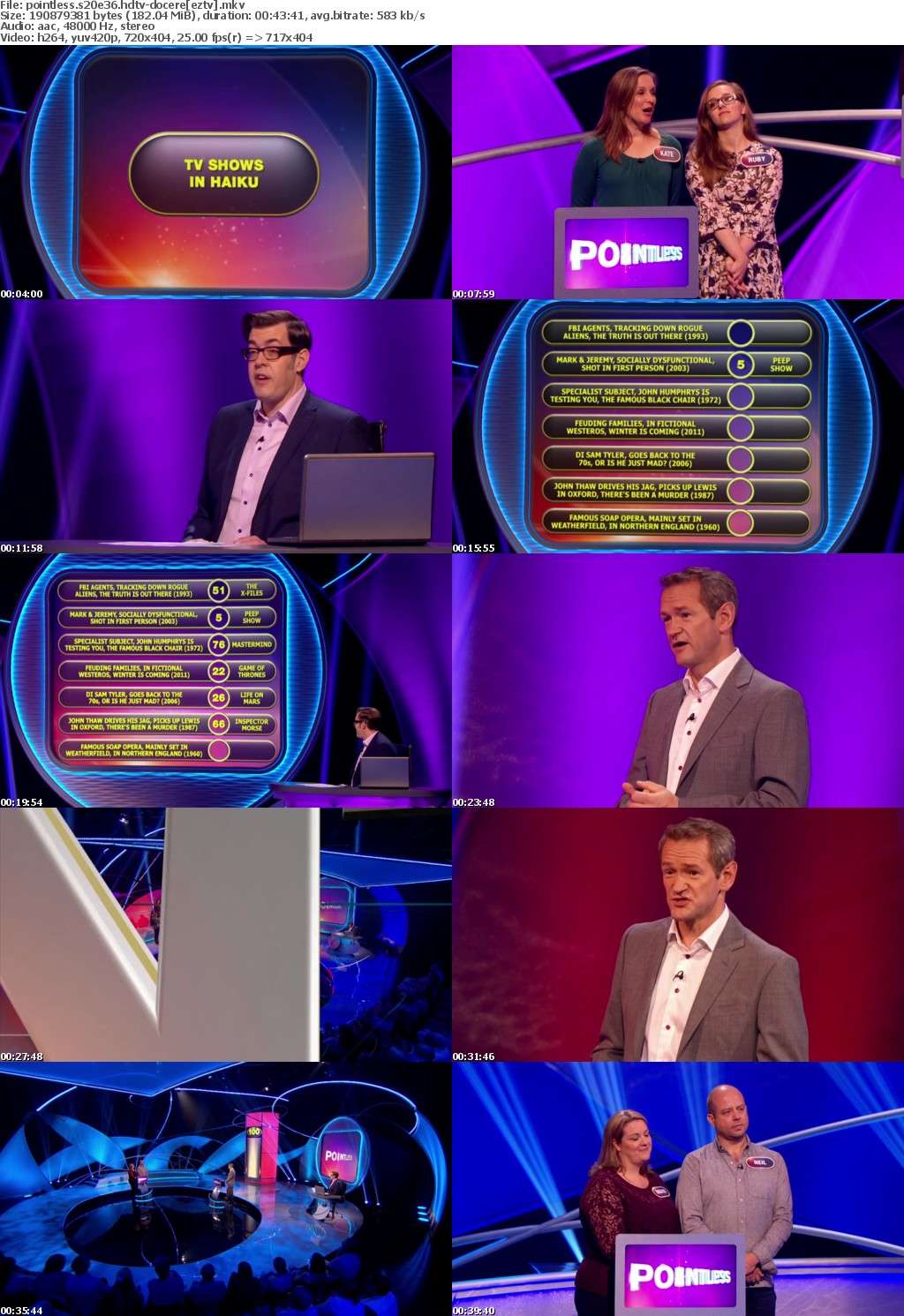 Pointless S20E36 HDTV x264-DOCERE