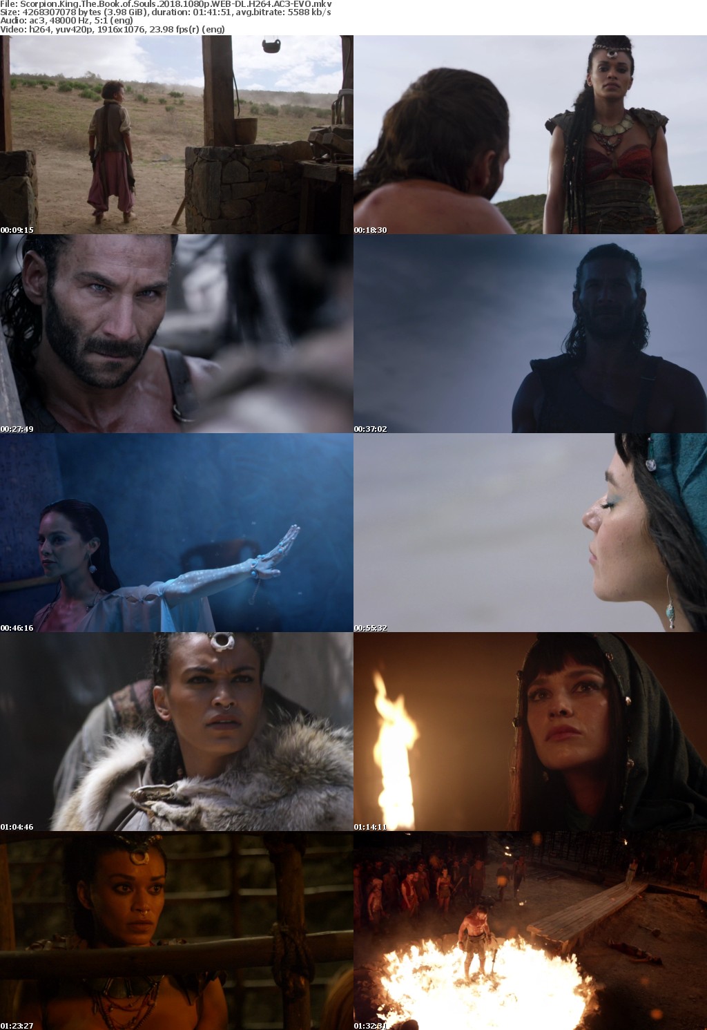 Scorpion King The Book of Souls (2018) 1080p WEB-DL H264 AC3-EVO