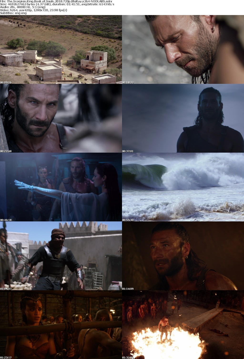 The Scorpion King Book of Souls (2018) 720p BluRay x264-NODLABS