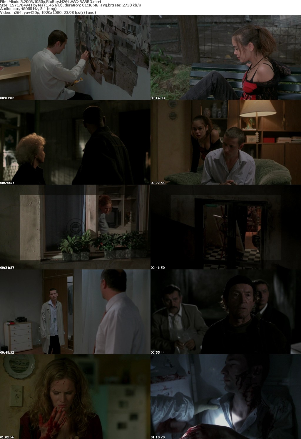 Mimic 3 (2003) 1080p BluRay H264 AAC-RARBG