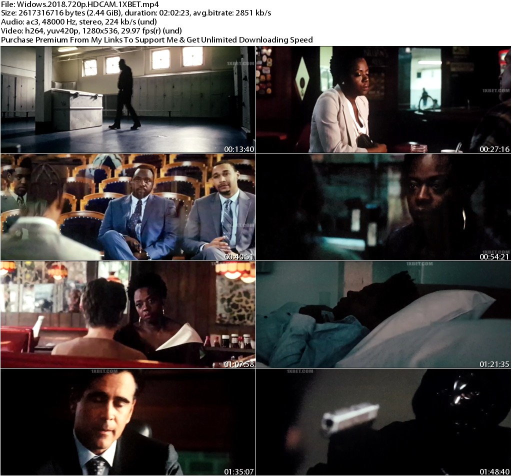 Widows (2018) 720p HDCAM-1XBET