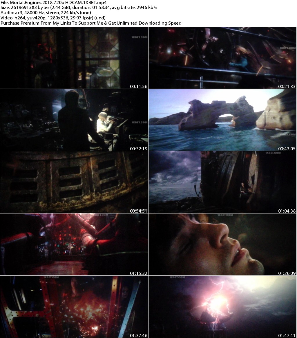 Mortal Engines (2018) 720p HDCAM-1XBET