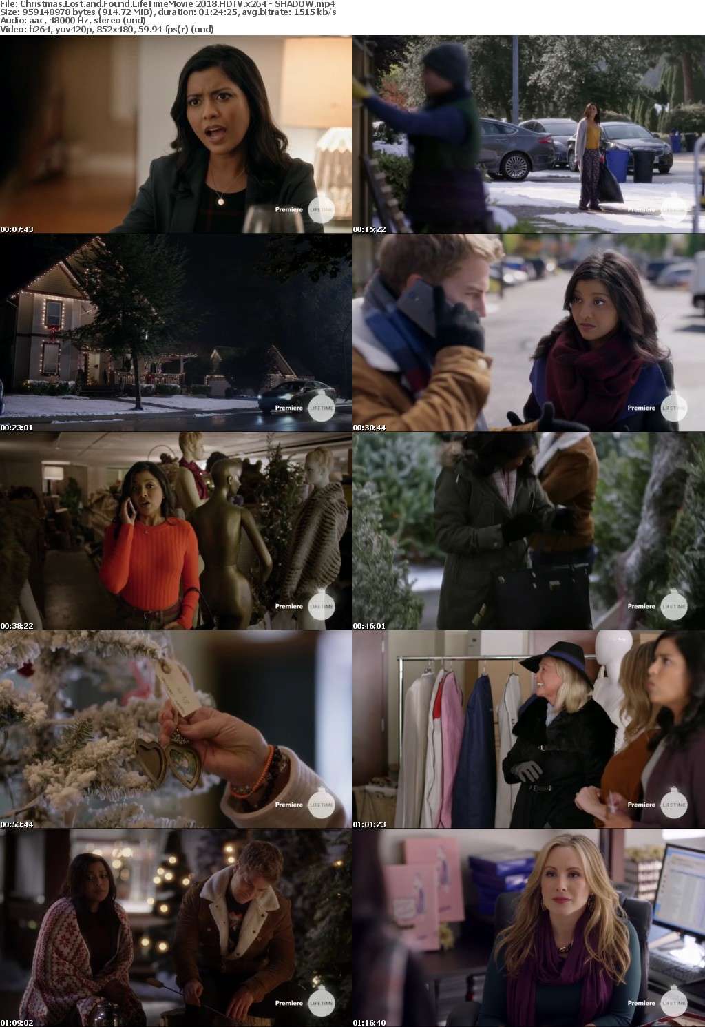 Christmas Lost and Found (2018) HDTV x264 - SHADOW