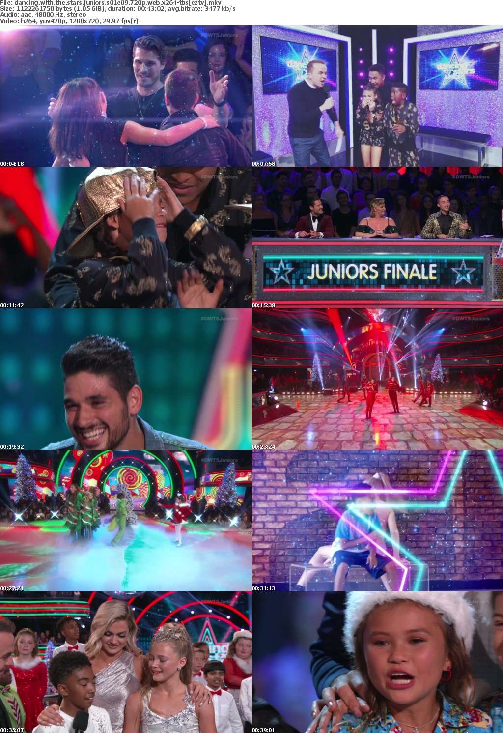 Dancing with the Stars Juniors S01E09 720p WEB x264-TBS