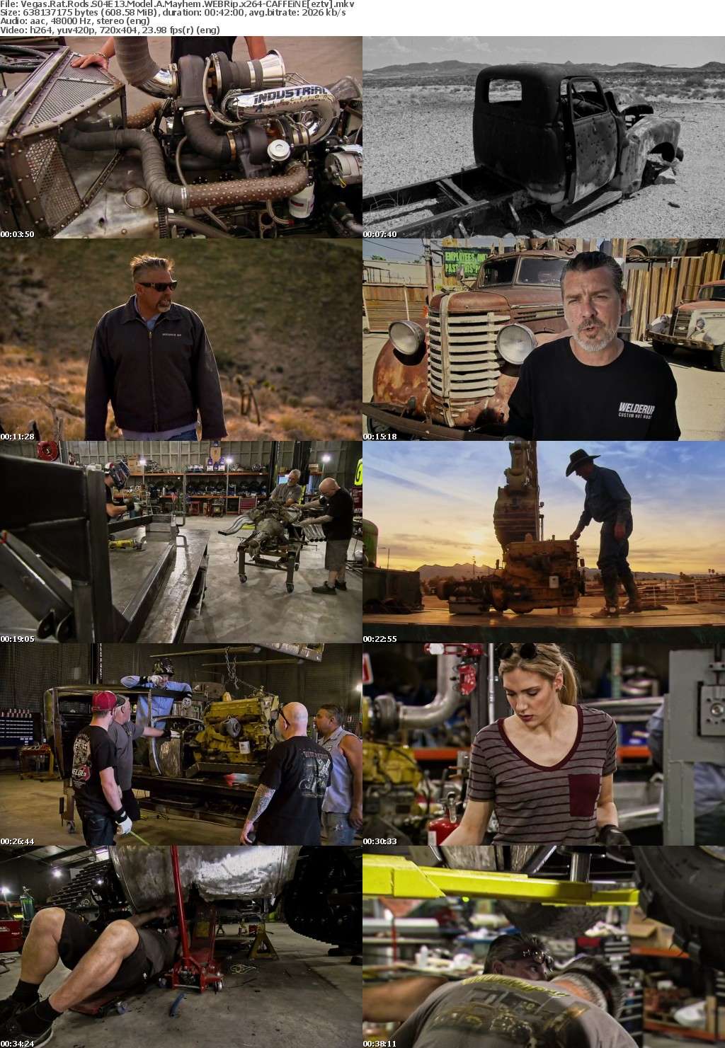 Vegas Rat Rods S04E13 Model A Mayhem WEBRip x264-CAFFEiNE