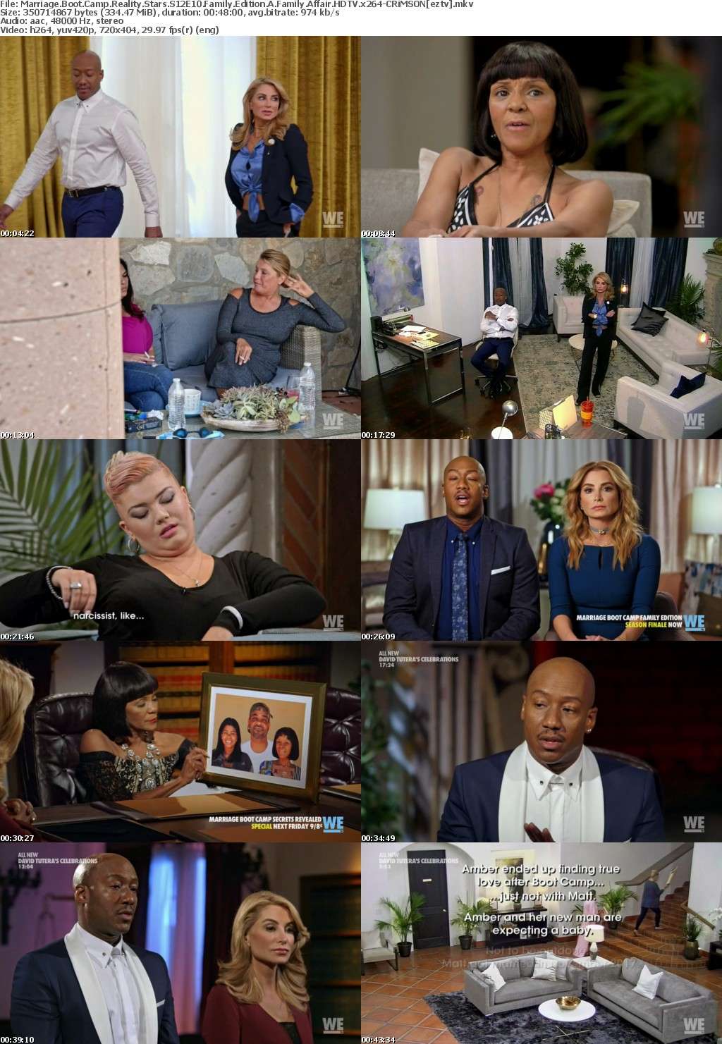 Marriage Boot Camp Reality Stars S12E10 Family Edition A Family Affair HDTV x264-CRiMSON