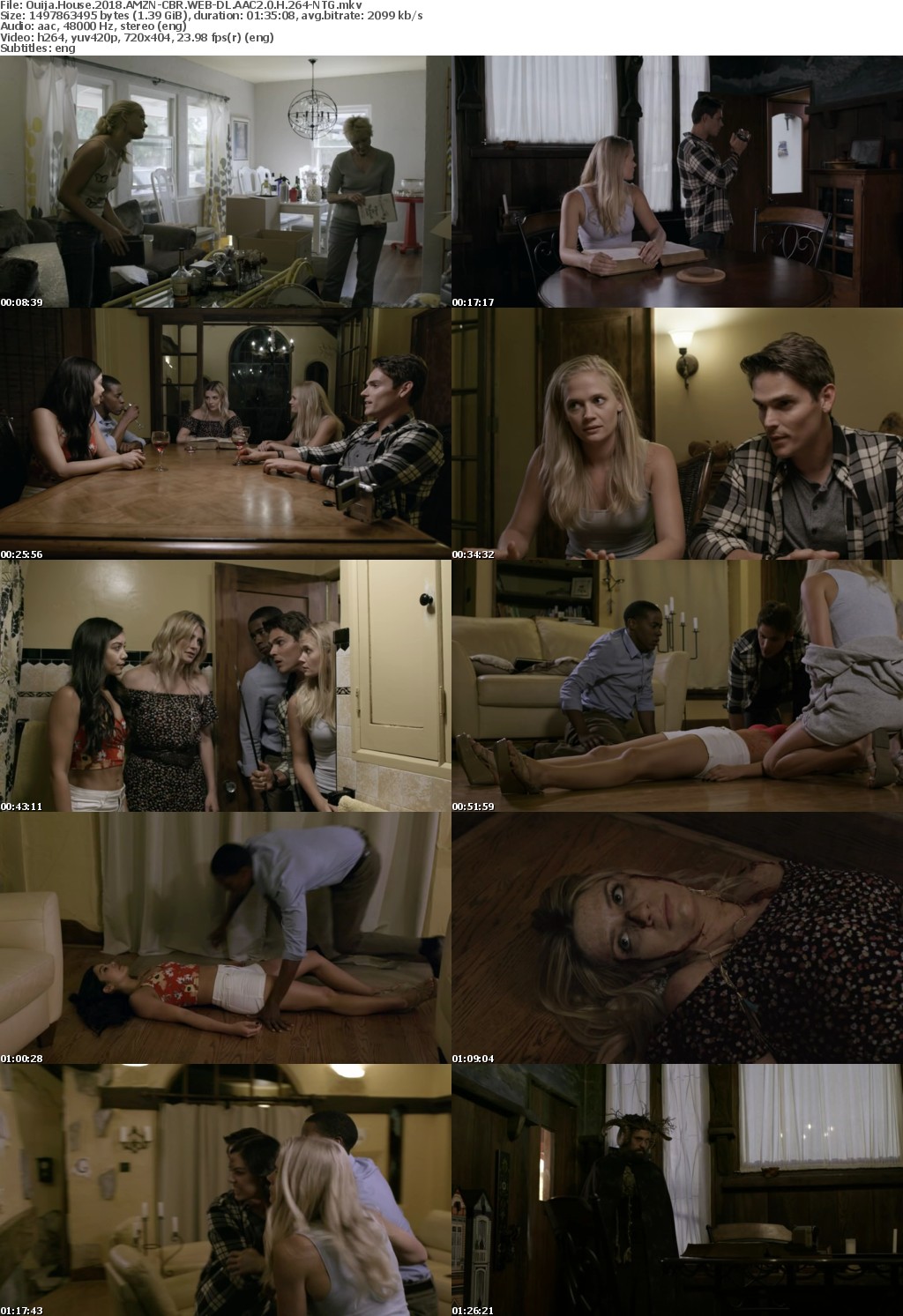 Ouija House (2018) AMZN WEBRip AAC2.0 x264-NTG