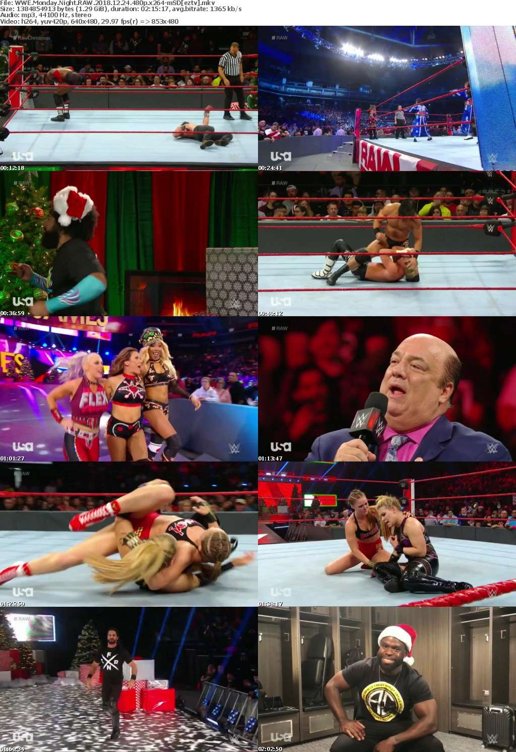 WWE Monday Night RAW (2018) 12 24 480p x264-mSD