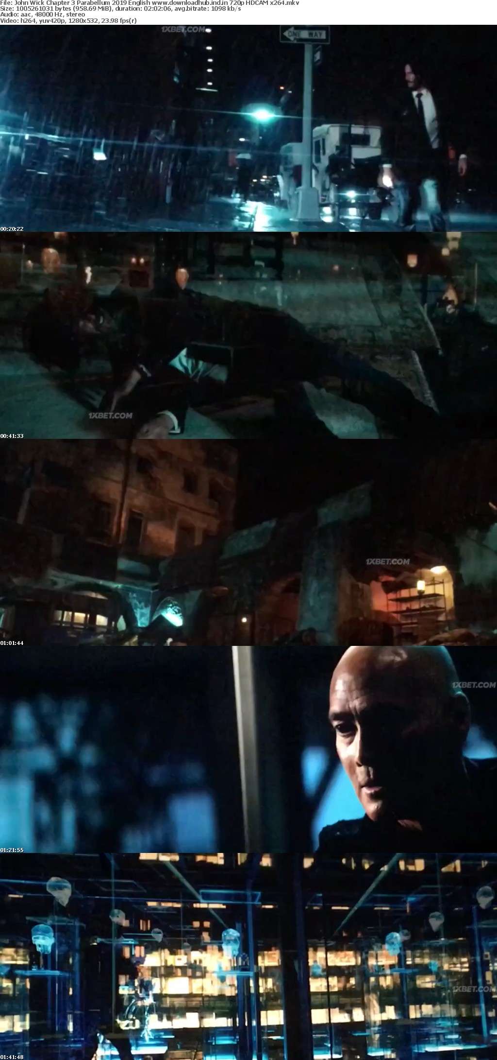 John Wick Chapter 3 - Parabellum (2019) 720p HDCAM x264 AAC - Downloadhub John Wick Chapter 3 - Parabellum (2019) 720p HDCAM x264 AAC - Downloadhub