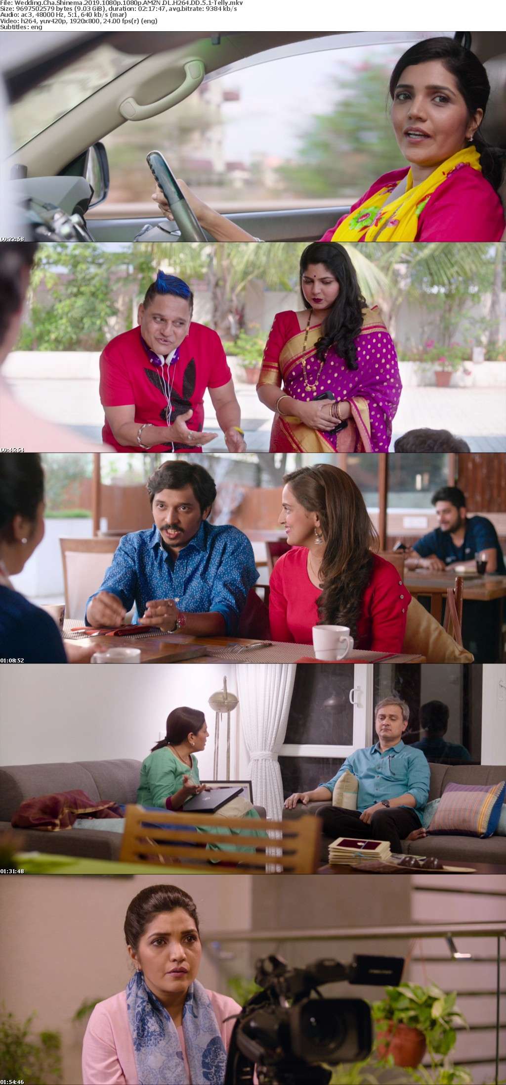 Wedding Cha Shinema 2019 1080p 1080p AMZN DL H264 DD 5 1-Telly Wedding Cha Shinema 2019 1080p 1080p AMZN DL H264 DD 5 1-Telly
